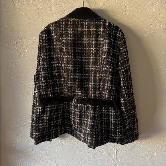 C. Wonder Black and White Checkered Blazer - Picture 5 of 6